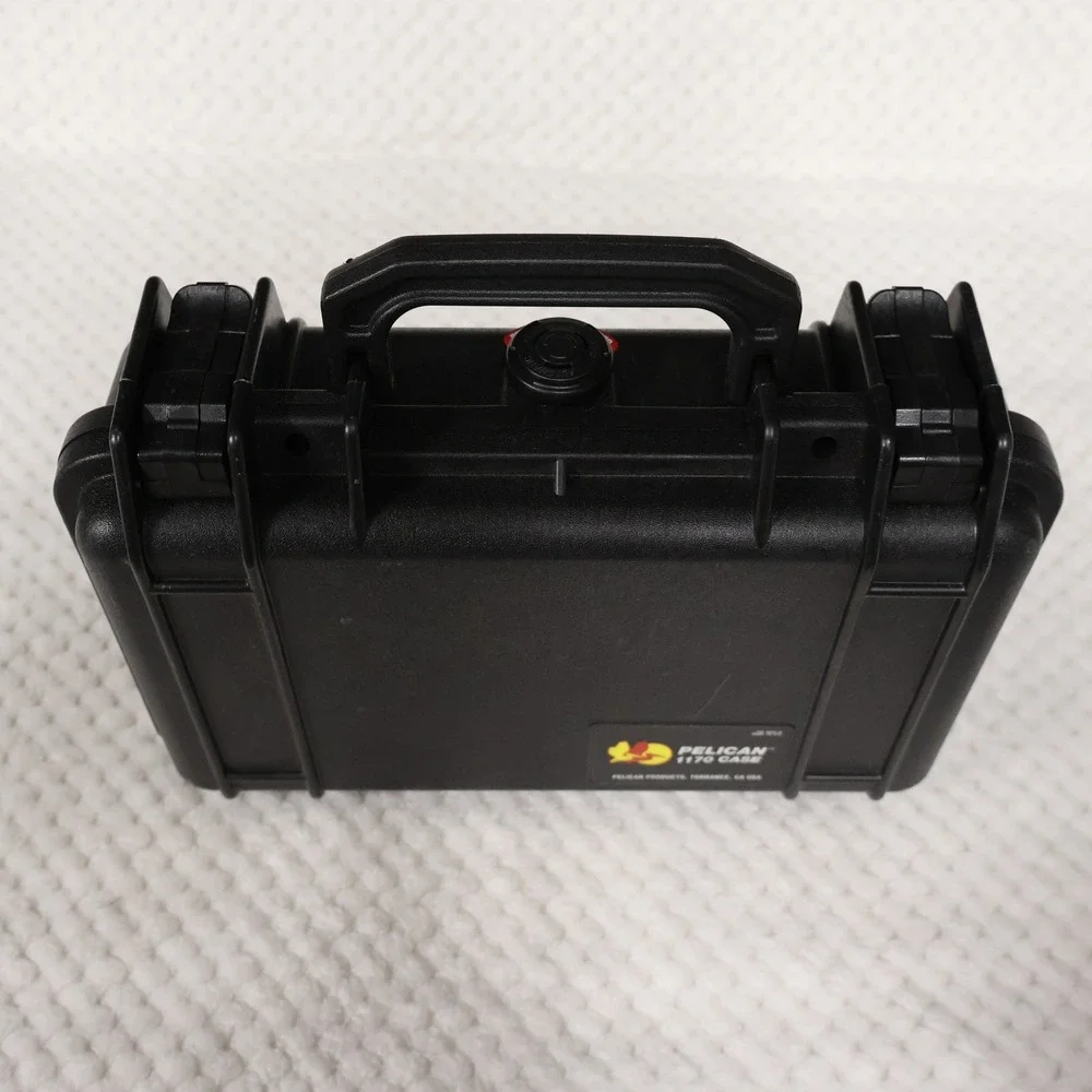 Pelican Unisex OS 1170 Protector Case Black Watertight Hard Shell Foam Insert